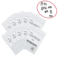 10 packs Dental orthodontic 0.022 1st molar MBT Bonding bracket without hook