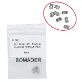 1 pack Dental orthodontic 0.022 1st molar MBT Bonding bracket without hook