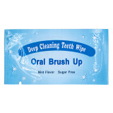 100X Oral Brush Up Teeth Deep Cleaning Teeth Wipes Teeth Whitening Dental Wipes