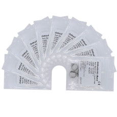10X Orthodontic Roth Band with Lingual Cleat non-conv 0.022 37#+ U1 L1 4pcs/pkt