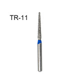 10PCS Diamond Burs TR-11 Medium FG 1.6mm for High Speed Handpiece Turbine Dental