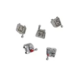 5kits Dental orthodontic Self-ligating Brackets roth 022 345 With tool（positive)