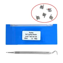 Dental orthodontic Self-ligating Brackets roth 022 345 Hooks With tool（positive）