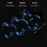 New arrival 10pcs Dental cheek retractor mouth opener C shape small size