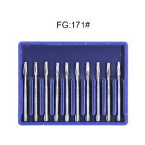 SUPÉR Carbide Burs Friction Grip, Midwest Type For high speed handpiece FG171