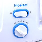 Nicefeel Dental Flosser Oral Irrigator Water Flosser with 10 Pressur