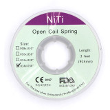 10 rolls CE FAD Dental Orthodontic Niti Open Coil Spring Size 008/010/012/014