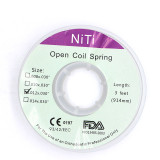 10 rolls CE FAD Dental Orthodontic Niti Open Coil Spring Size 008/010/012/014