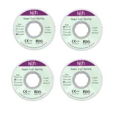 10 rolls CE FAD Dental Orthodontic Niti Open Coil Spring Size 008/010/012/014