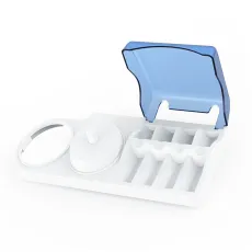 Dual Charger Holders Toothbrush heads Holder Electric Toothbrush Head Holder Toothbrush Stand Suit For Oral-B D12 D20 D16 D10 D3