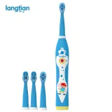 Langtian Child Electric Toothbrush Dental Electric Cleaning Brush Kids Ultrasonic Rechargeable Toothbrush Baby Sonic Toothbrush