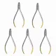 5pcs Dental Plier Instruments Orthodontic Crimpable Hook Placement Pliers