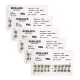 Dental 5kit Orthodontic Mental Bracket Brace Standard MBT 022 345hooks 20pcs/set
