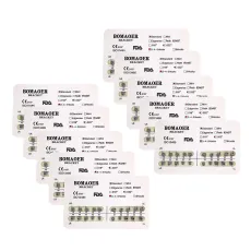 Dental 10kit Orthodontic Mental Bracket Brace Standard MBT 022 345hook 20pcs/set