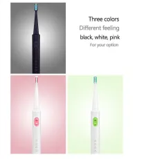 Electric Toothbrush USB Rechargeable Dental Electric Cleaning Brush 4 Toothbrush