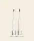 Lansung Electric Toothbrushes Rechargeable Wireless Charger Sonic Toothbrush Ultrasonic Electric Tooth Brush 3 Heads