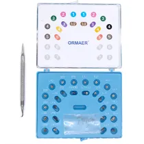 ORMAER Dental orthodontic Self-ligating Brackets roth 022 345 Hooks With tool
