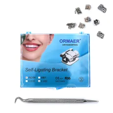 ORMAER Dental orthodontic Self-ligating Brackets roth 022 345 Hooks With tool