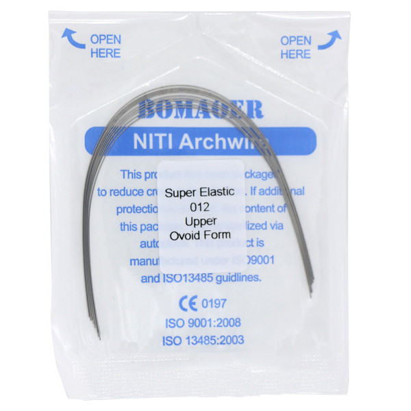 10 pack Dental orthodontic super elastic nit arch round wire 012 upper 10pcs/pack