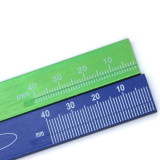 Dental buccal tube Measuring ruler Measuring Metal aluminum ruler