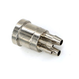 Dental handpiece accessory 4-hole coupling for tubing hose