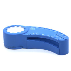 Dental endodontic Endo Files Reamer Measure ruler Twin Block blue color