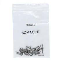 30pcs Dental endodontic material bulk sale pure TITANIUM SCREW POST size L6