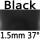 black 1.5mm H37