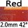 red 2.0mm H42