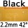 black 2.2mm 42°
