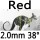 red 2.0mm 38°