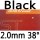 black 2.0mm H38