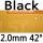 black 2.0mm 42°