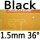 black 1.5mm 36°