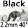 black 2.2mm 40°