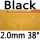 black 2.0mm 38°