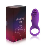 Rechargeable Penis Ring Powerful Clitoral Vibrator Waterproof Cock Ring For Men or Couples