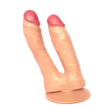 Dual Cock Anal Dildo Double Penetrator For Lesbian or Couples For Fun Sex