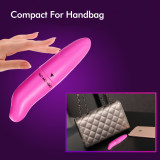 Mini Egg Vibrator Waterproof Powerful Pocketable G-Spot Body Bullet Massager Adult Toys for Women for Sex