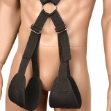 Sex Swing for Couples Hanging Accessories Fetish Fantasy Swing with Handlebar Thigh Cuffs