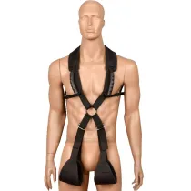 Sex Swing for Couples Hanging Accessories Fetish Fantasy Swing with Handlebar Thigh Cuffs