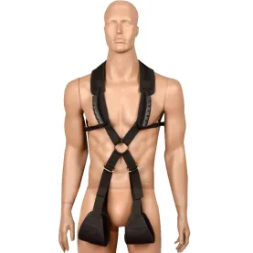 Sex Swing for Couples Hanging Accessories Fetish Fantasy Swing with Handlebar Thigh Cuffs