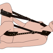 Adjustable Thigh Restraints Legs Sling for Bed Binding Bondage Kits For Couples