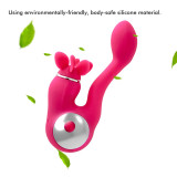 G-Spot Vibrator with Clitoris Stimulator for Women Waterproof Powerful Vibrating Massager Adult Rechargeable Sex Vaginal Toy