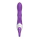 Rechargeable G-spot Vibrator Clitoris Stimulator 7 Vibration Frequencies Massager with Dual Motors