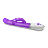 G-Spot Rabbit Dildo Vibrator Clitoris Vagina Stimulator Massager Thrusting and Rotating Adult Sex Toys for Women Lesbian Couples