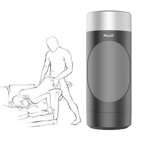 moaning sex toy Blissmakers Upgraded Automatic Moaning Sucking Male Masturbator App  ControlMale Masturbators Cup with 9 Suction & 9 Squeeze & 9 Vibration Modes  3D Sleeve MasturbatorAdult Sex Toys for Men main image 1