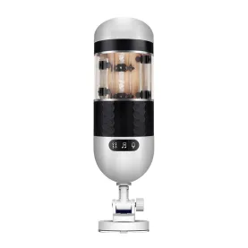 Hand Free Balls Massage Male Masturbation Cup Automatic Thrusting Movement And Reactive Moaning system