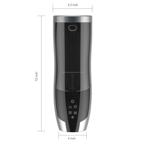 piston male masturbator Leten® Full Automatic Thrusting Piston Male Masturbator Retractable