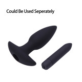 Anal Plug vibrator 10 Speed Vibrating Silicone Butt Plug and Prostate Massager Anal Sex Toy For Men Women or Couples